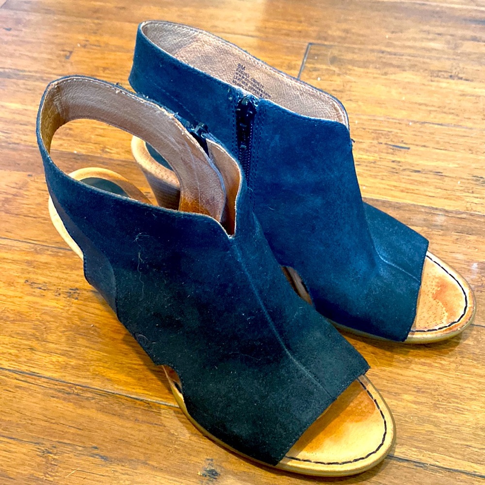 Born suede heels
